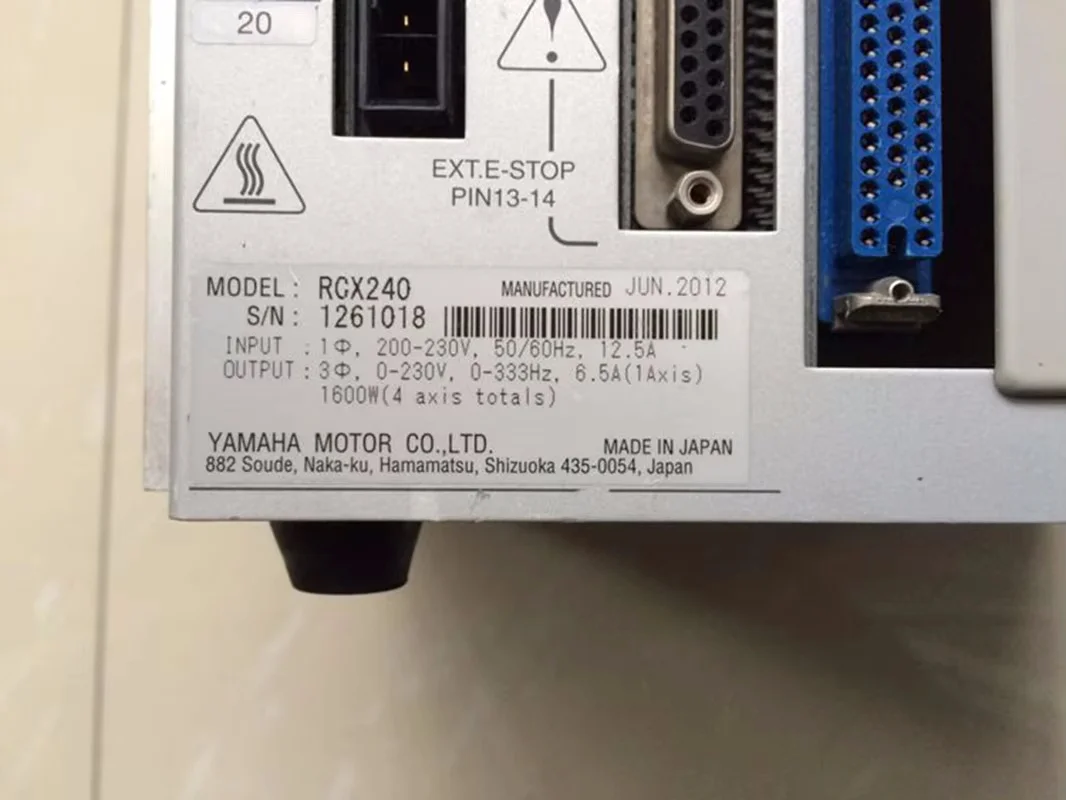 

Yamaha RCX240 RGU-3 MULTI-AXIS Контролер б/у в хорошем состоянии