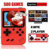 8-Bit Video Game Console 3.0 Inch LCD Retro Portable Mini Game Player Built-in 400 games AV Handheld Game Console For Kids Gift