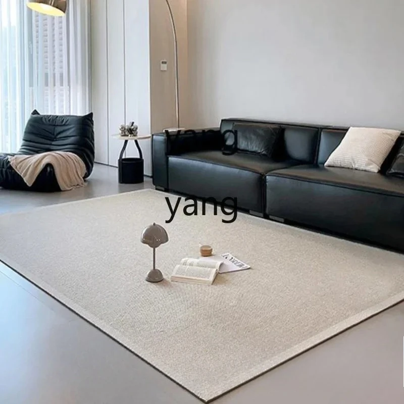 LTT living room wool blend household no care gray villa carpet bedroom floor mat