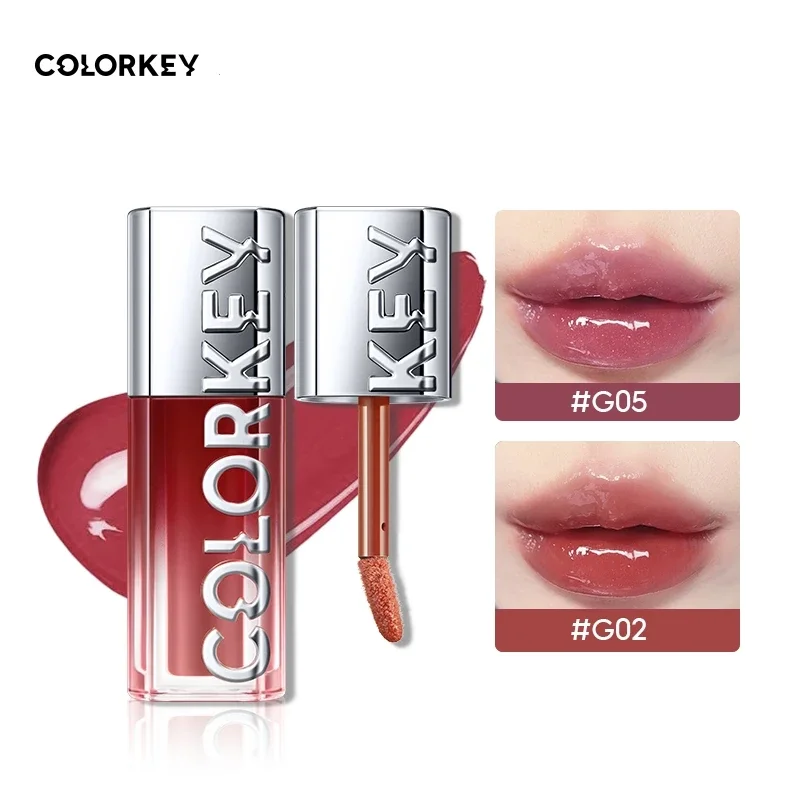 COLORKEY 3D lustrzany błyszczyk do ust błyszczyk wodny błyszczyk do ust pulchne usta 3ml