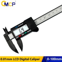 CMCP LCD Digital Electronic Vernier Caliper  0-100mm Measuring Instruments Gauge Caliper Ruler Micrometer Measuring Tool 