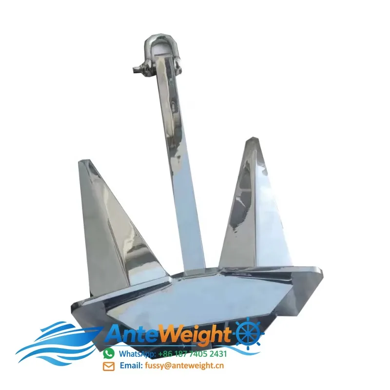 Marine Hardware Parts  AISI316  Stainless Steel Pool Anchor for Yacht, Small Boat
