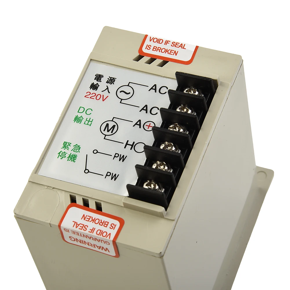 Soft Start Function, Stepless Speed Regulation, Easy Installation DC Motor Speed Controller, AC Input 220V DC Output 180V