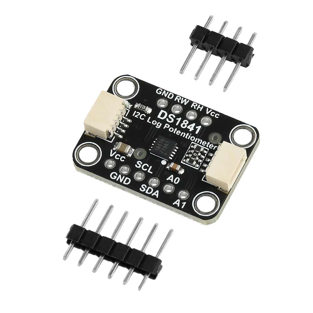 DS1841 I2C Digital Potentiometer Distribution Board with Pinout Compatible with STEMMA QT Qwiic 128 Tap Points 22kOhms- 3.7kOhms