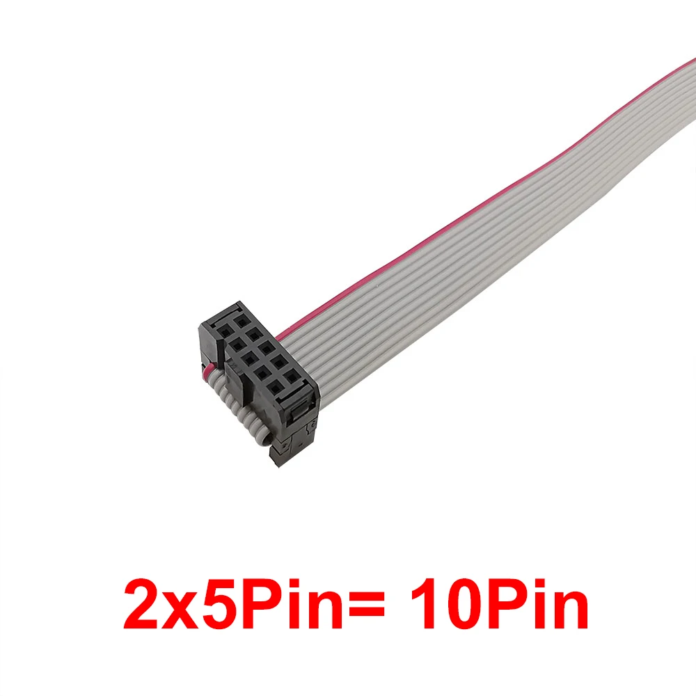 1 conector de cable de banda plana gris de 2,54 mm FC 6 / 8 / 10 / 12 / 14 / 16 / 18 / 18 / 24 / 26 / 30 / 34 / 40 / 44 / 50 cm para conectores de