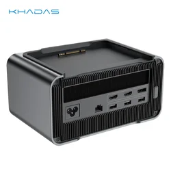 Khadas Mind Graphics Card RTX 4060 Ti Desktop GPU, 16GB GDDR6, External GPU Dock with Speakers for Laptop, Thunderbolt 4/3, USB4