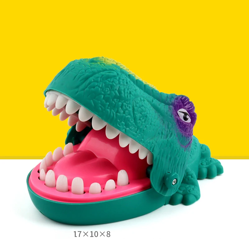 1Pc Children\'s toys crocodile by teeth biting finger toys educational training toys Parent-child interaction toys ﻿