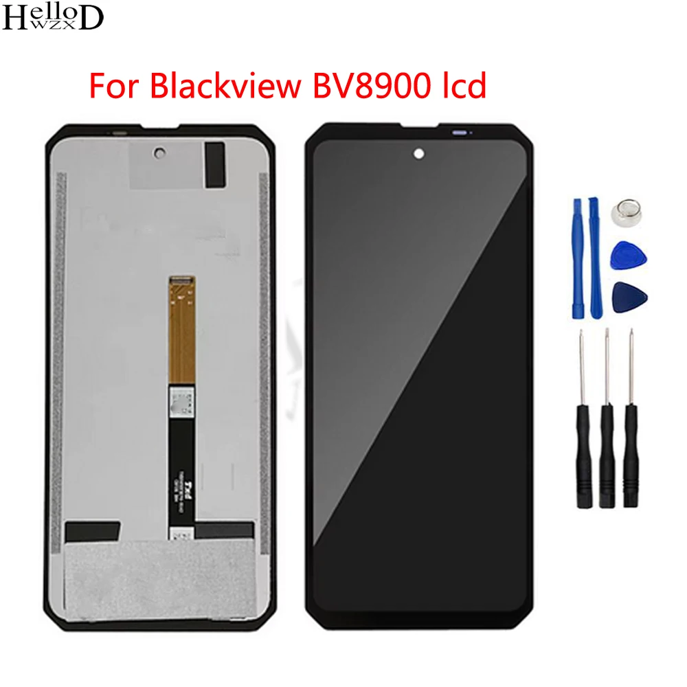 สำหรับ Blackview หน้าจอ BV8900 HD หน้าจอ LCD หน้าจอสัมผัสสำหรับ Blackview อุปกรณ์เสริมสำหรับหน้าจอ BV8900