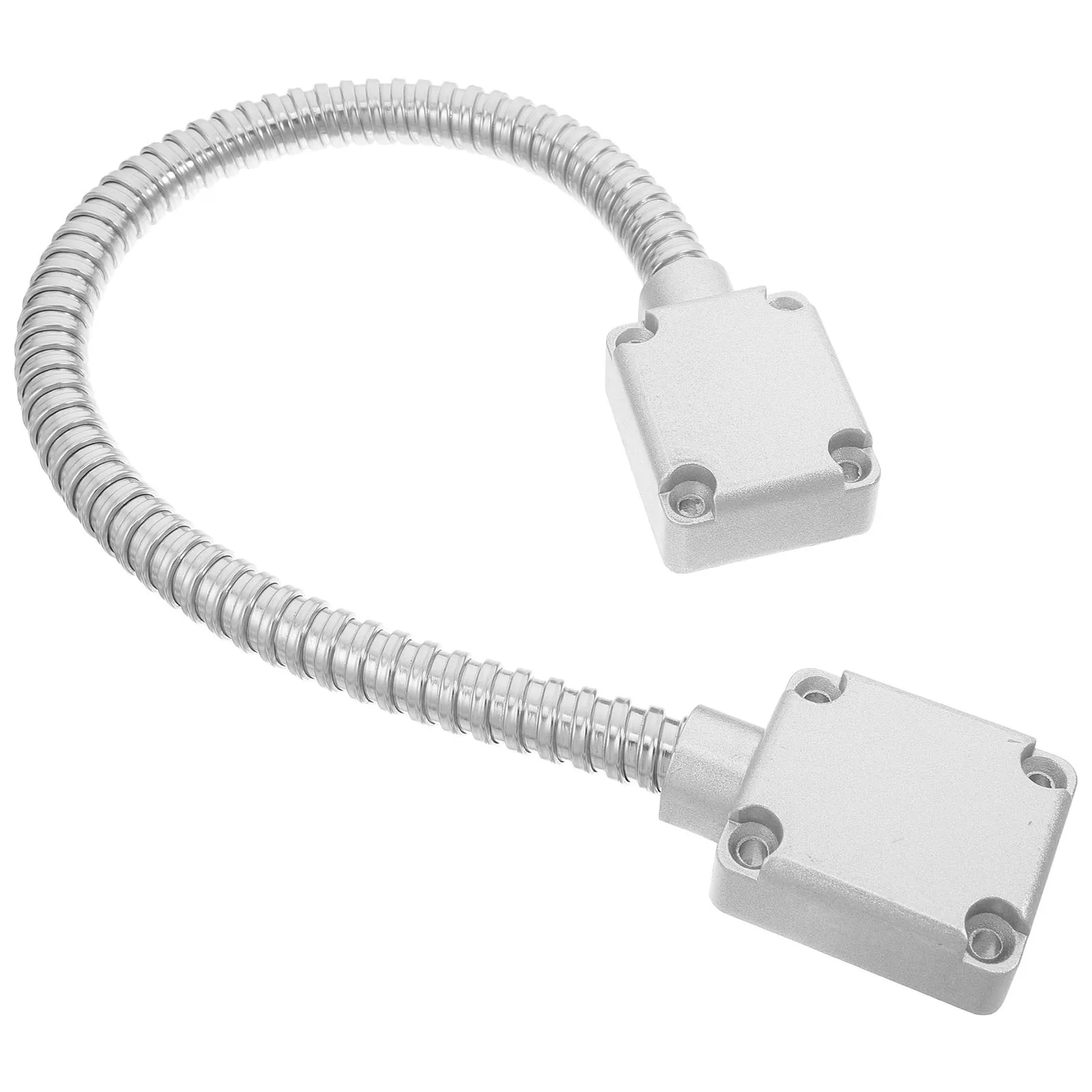 Heavy Duty Door Loop Protector Stainless Steel Access Control Cable Protector Flexible Wire Conduit for Commercial Security