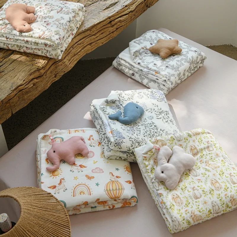 

Summer Baby Blanket Newborn Cotton Gauze Soft Baby Swaddle Blankets Boys Girls Receiving Blanket Sofa Throw Blanket For Kids