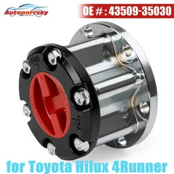 Oem #43509-35030マニュアルホイールロックハブ26-スプライントヨタT100ピックアップトラック4ランナーハイラックストラック4350935030 43509 35030