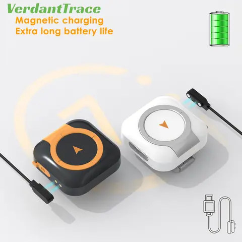 미니 4G GPS 애완 동물 추적기 방수 범용 모든 칼라 건강 모니터링에 적합 iOS Android VerdantTrace 용 가상 개 울타리