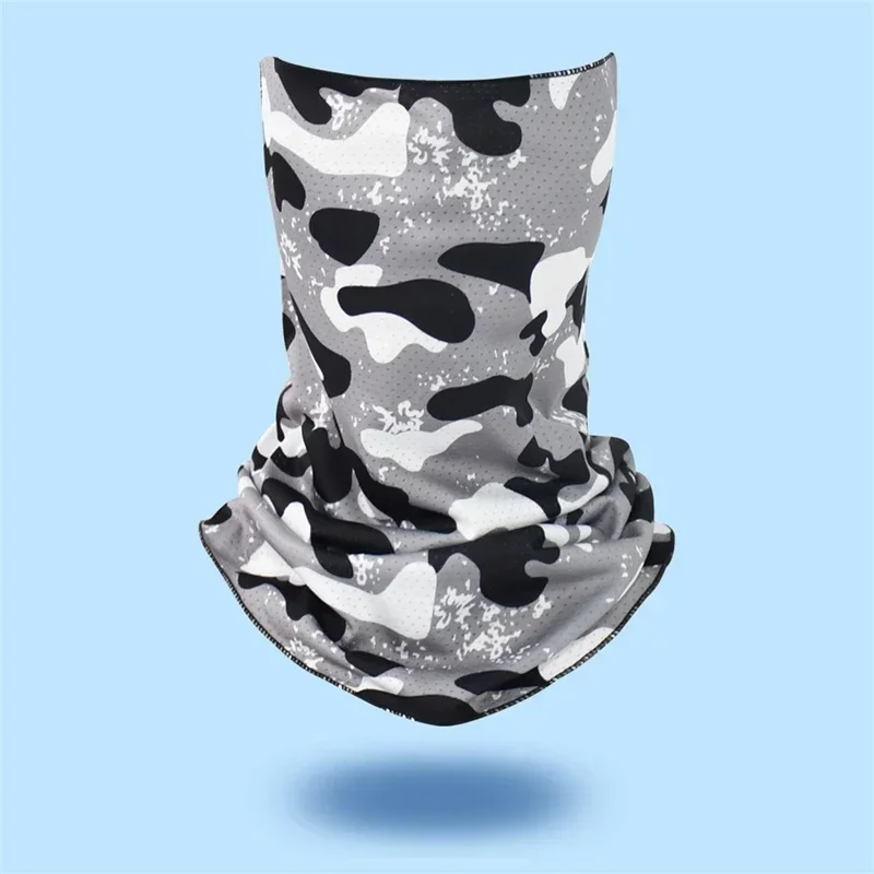 

Tactical Bandana Summer Face Scarves Tubular Head Mask Camo Anti-UV Windproof Soft Neck Gaiter Cover Men Women