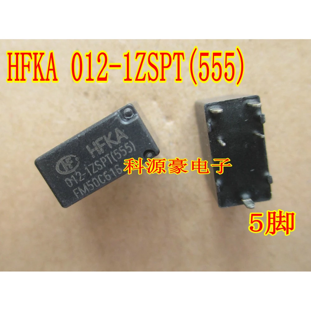 

1Pcs/Lot Auto Relays HFKA 012-1ZSPT(555) PIN-5 Car Accessories