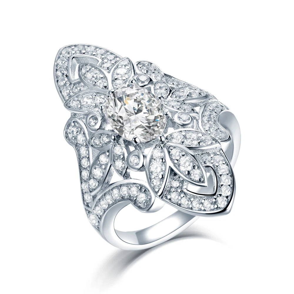 

SunStar TL-442 Factory Wholesale Fashion Women Jewelry 925 Sterling Silver Ring in Stock