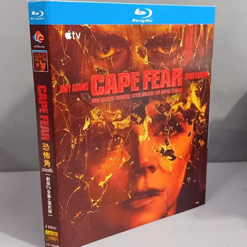 Blu-ray Disc Cape Fear 2026 US TV Series Brand New Unopened Box Free Shipping
