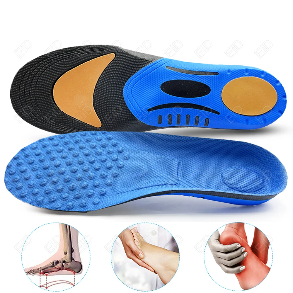 EiD EVA Insoles for Shoe Sole Men Women Orthotic Arch Support Sport Shoe Pad Massage granules Running Insert Cushion Insoles