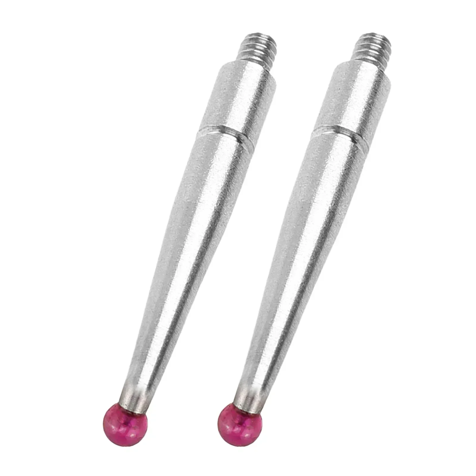 Carbide Ball Contact Points  2mm Diameter  20 9mm Long  Wear Resistant  M1 6 Thread  Compatible For Dial Test Indicator