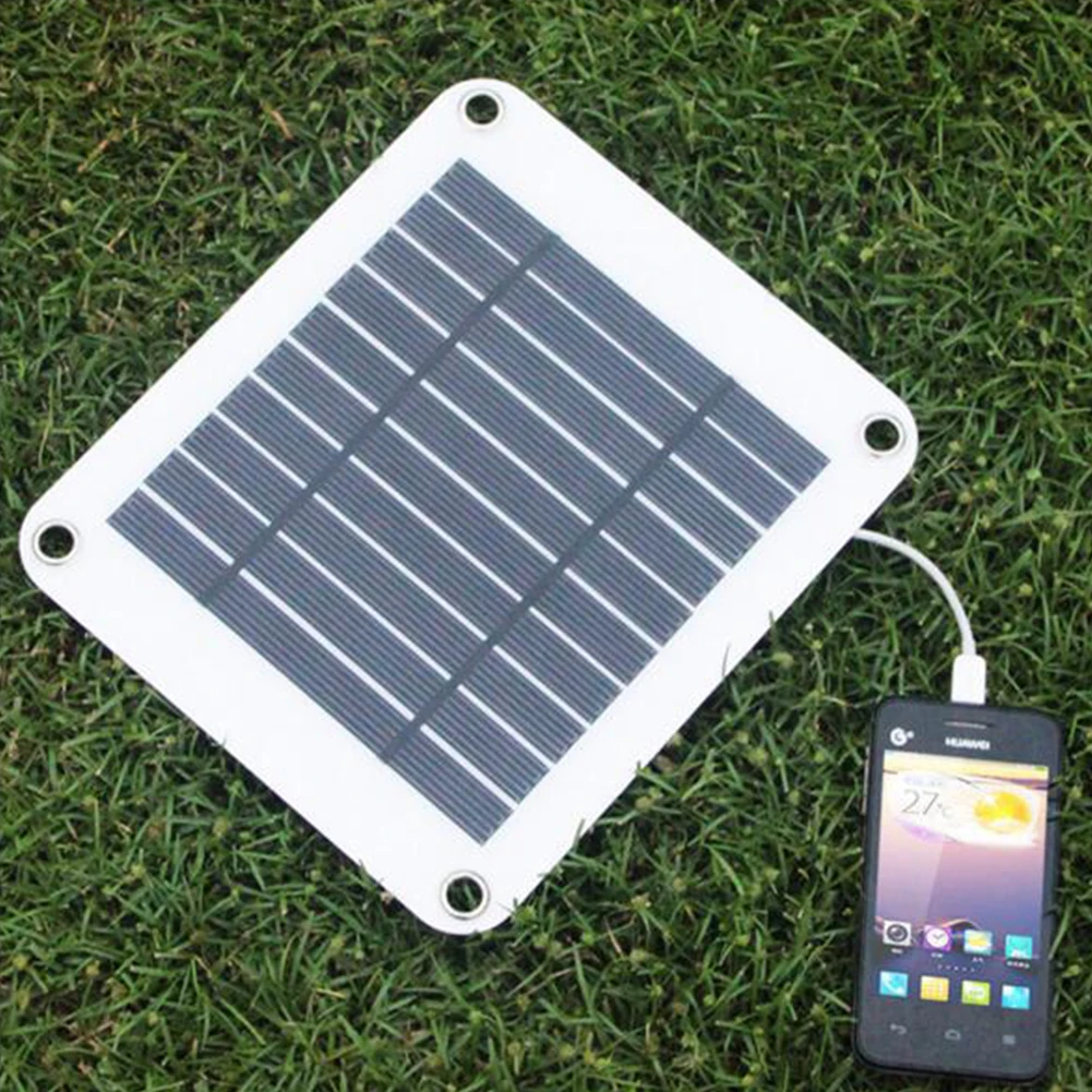 

Outdoor Camping 5W Solar Panel Outdoor Solar Charger Compact And Lightweight Efficient Solar Charger Mini And Portable Design