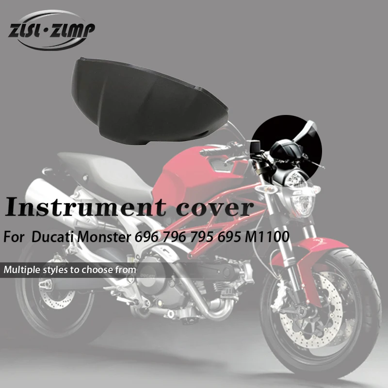 Motorcycle for Ducati Monster 696 796 795 695 M1100 Instrument Cover Dashboard Shell LCD Display Speedometer Tachometer Case
