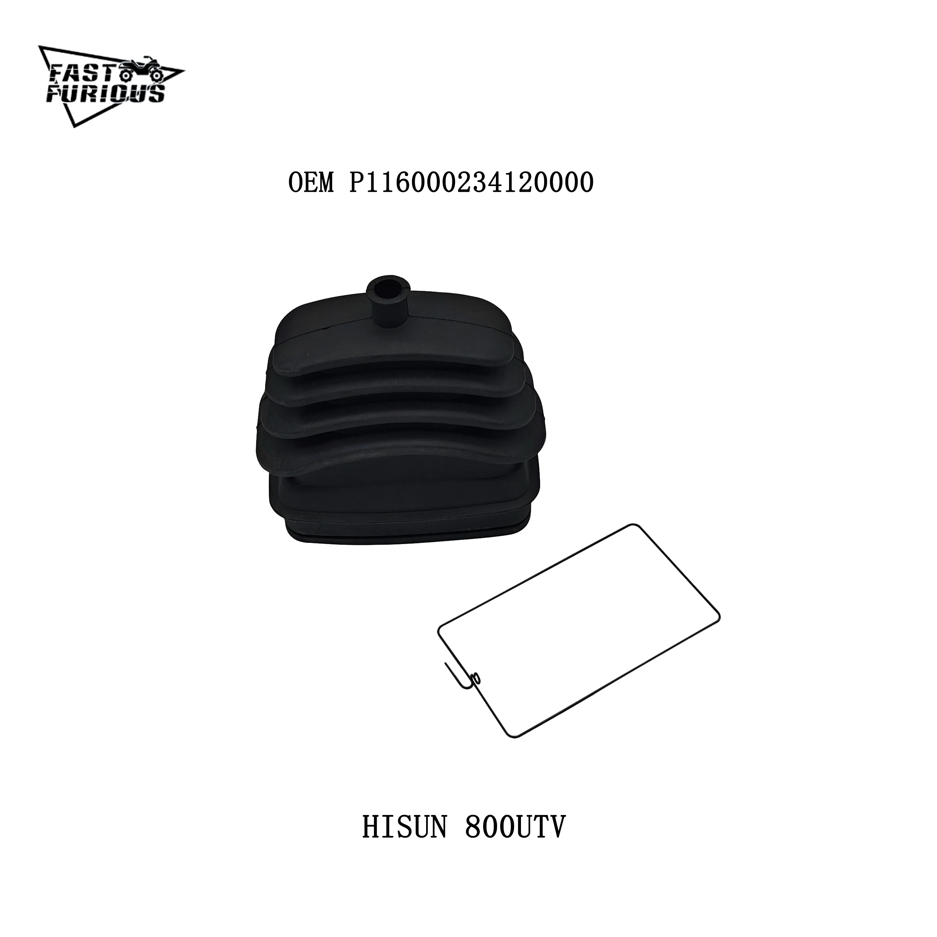 shift handle rubber sleeve P116000234120000 23518-116-0000 For Hisun 800 UTV