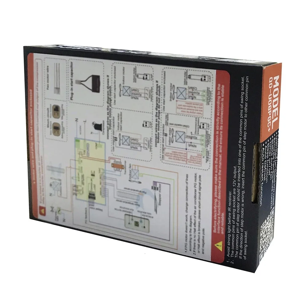 

1 Set Air Conditioner Control System Board with Accessories for QD U08PGC Plus Model Air Conditioner Unit Replacement