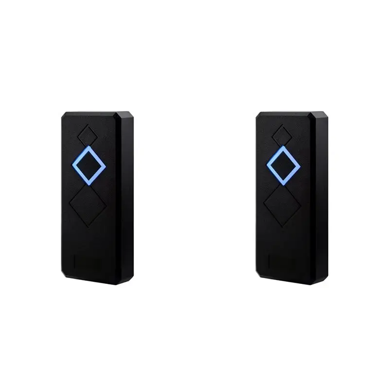 B63B-2X RFID Smart Door Reader IC Card 13.56Mhz Waterproof IP68 Support Wall Mounted Access Control Card Reader