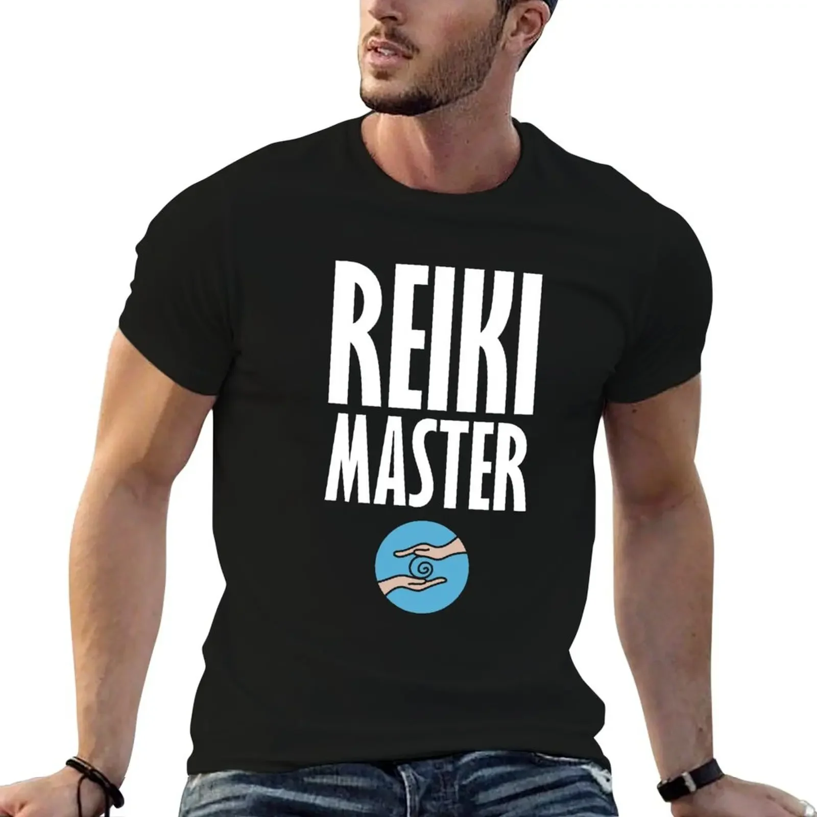 

Reiki Master Meditation Spiritual Reiki Practitioners T-Shirt fashion shirts custom t-shirts plus sizes t shirt men