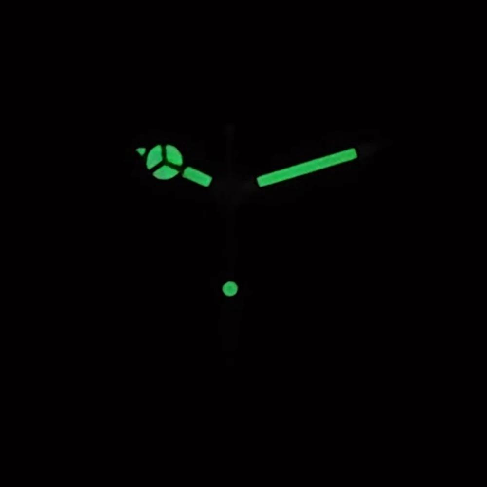 High Quality Watch Hands For Seiko NH35 NH36 Movement 7.75*12*12.5 Green Luminous Second Silver Hands A Watches Accessories