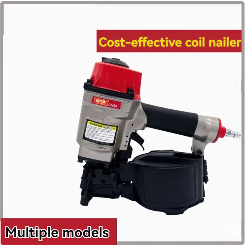 Pallet Making Coil Nailer CN55 CN70 CN80 for Siding Board Wood Working Furniture Sheating Tool Air Pneumatic Roll Nail Gun