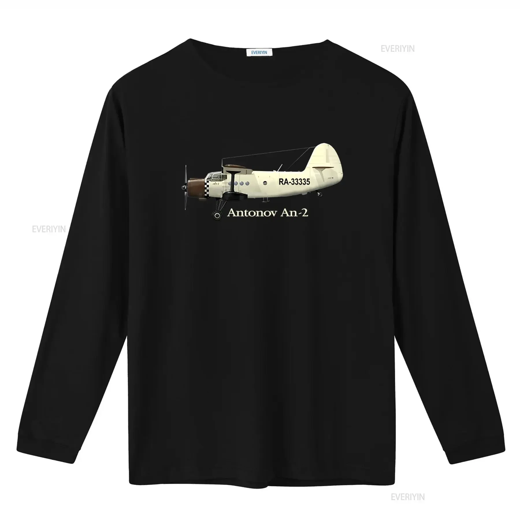 Antonov An 2 Airplane T shirt Unique Aviation Design for Men and Women Comfortable Cotton Fabric Perfect Enthusiasts vintage