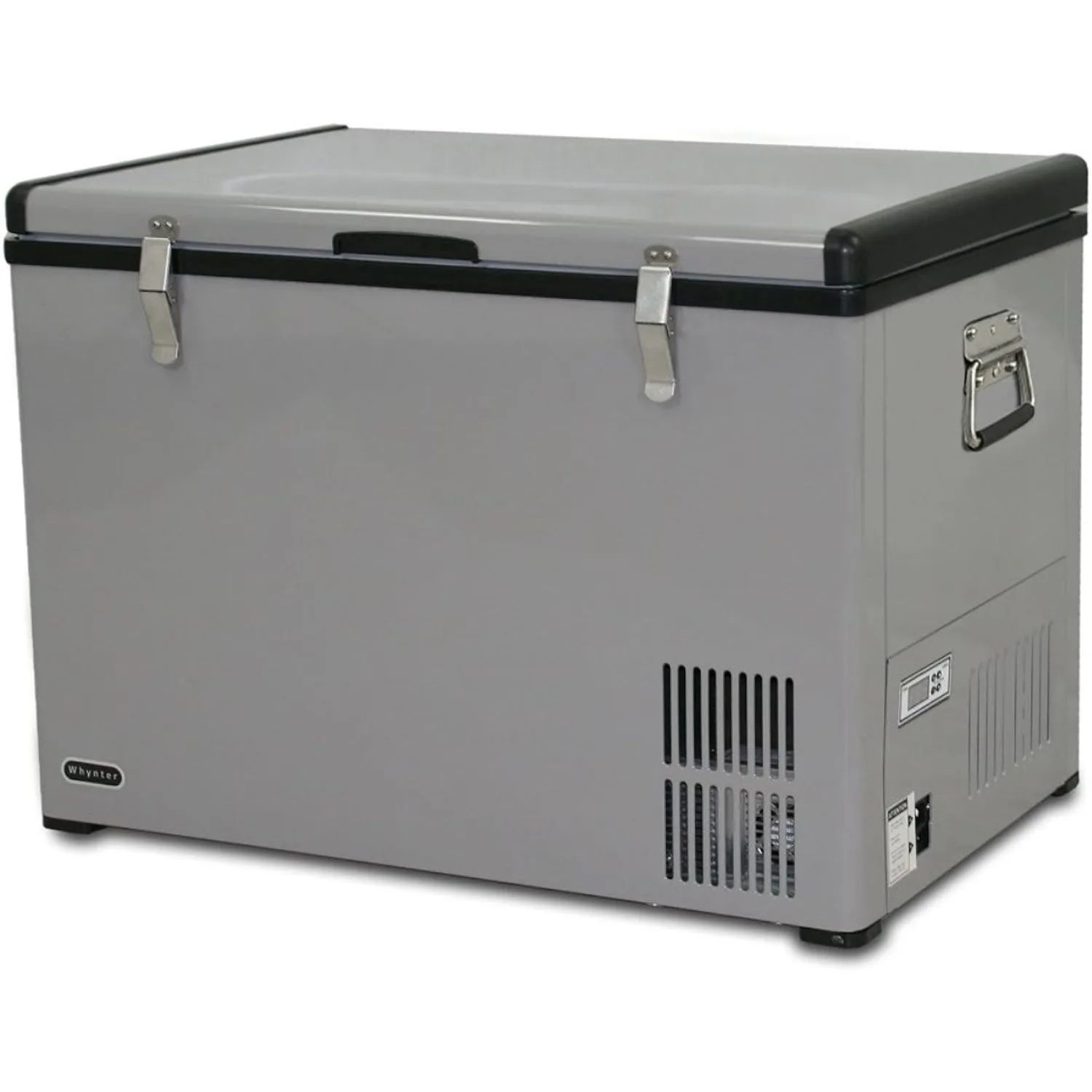 

65 Qt Portable Refrigerator & Deep, AC 110V/ DC 12V, Real Chest Freezer w/-8°F to 50°F Temperature Range