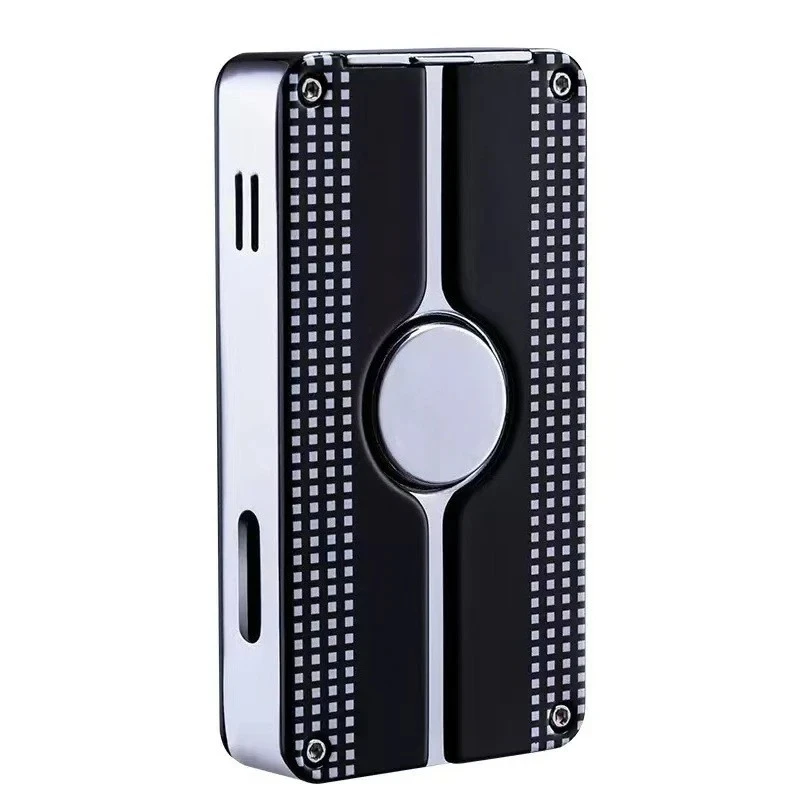 Sigarenspecifieke aansteker, multifunctionele drievoudige rechte butaan grote vlamontsteker, rookaccessoires, herencadeau