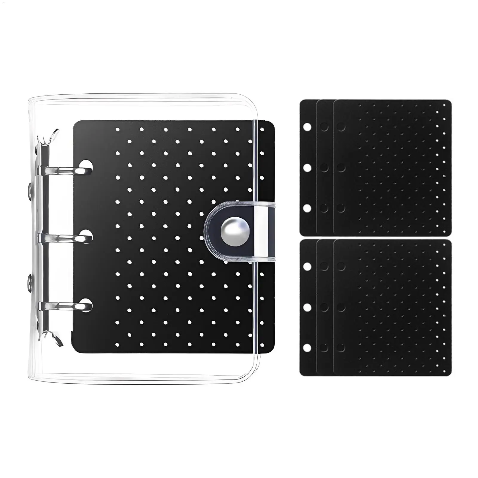 Felt Pin Book Portable Foldable Jewelry Holder Travel Organizer For Rings Necklaces Bracelets, Purse Handbag Luggage, Gift
