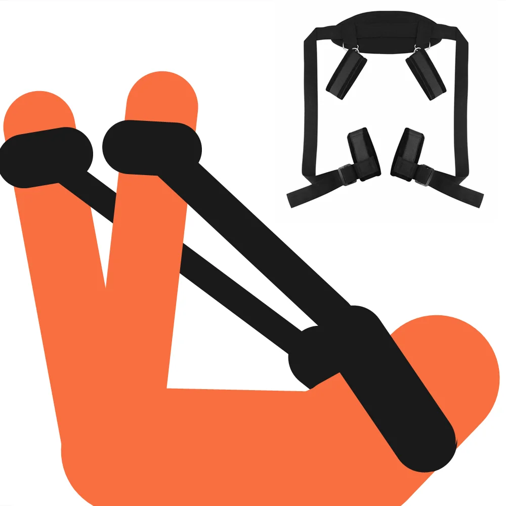 ألعاب الكبار المثيرة ألعاب الجنس للأزواج مفتوحة الساق BDSM عبودية القيود النايلون العفة الكاحل أصفاد عدة الجنس متجر