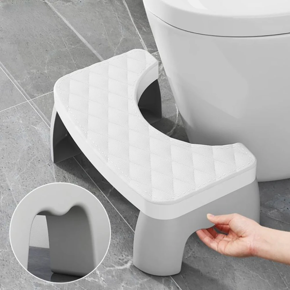 Step Box Chair Squat Stool Removable Non-slip Toilet Seat Stool Portable Footstill Home Adult Bathroom Accessories