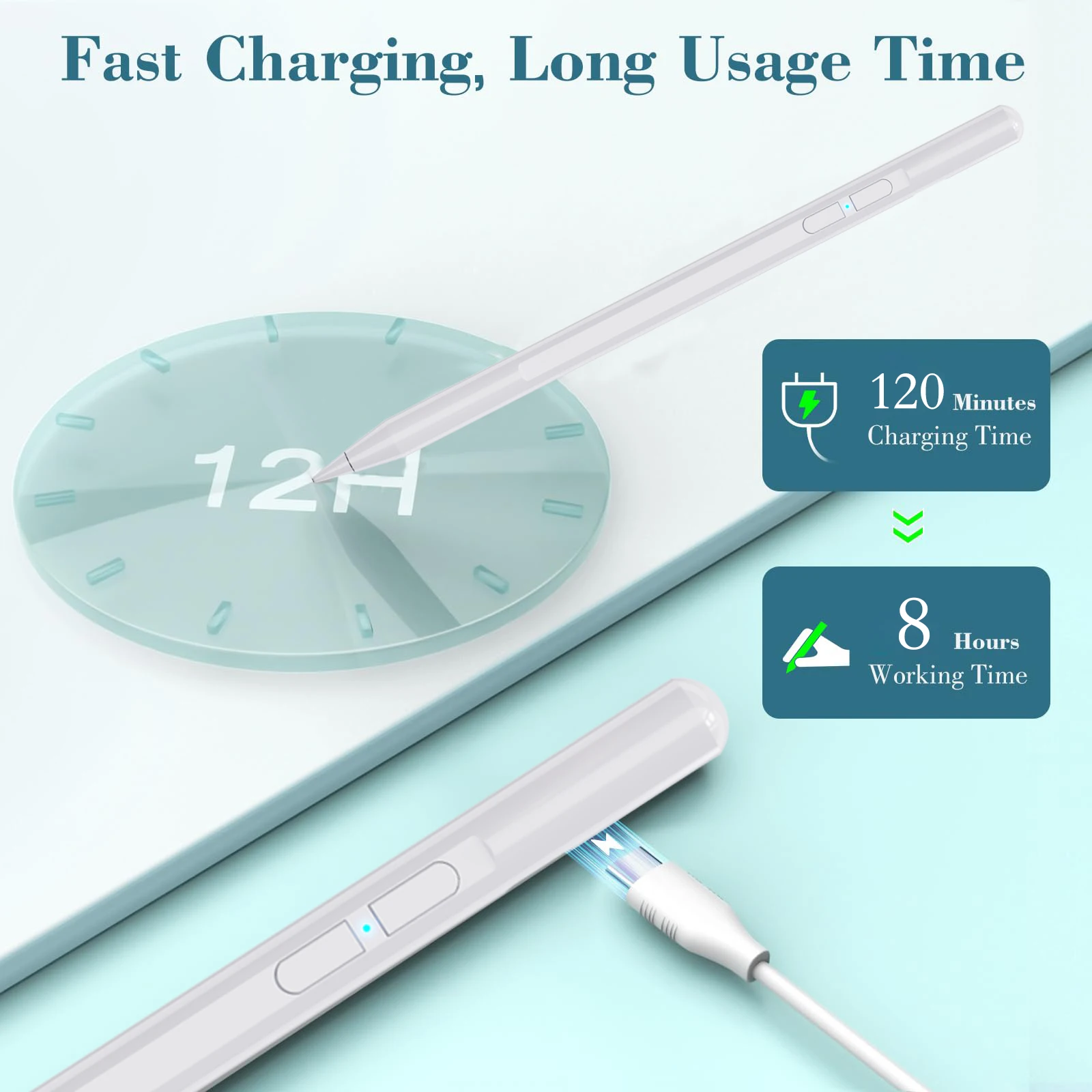 

Suitable for (2018 - 2024) Apple tablet. Equipped with laser light. Aluminum pen tube. Ready to use upon startup.