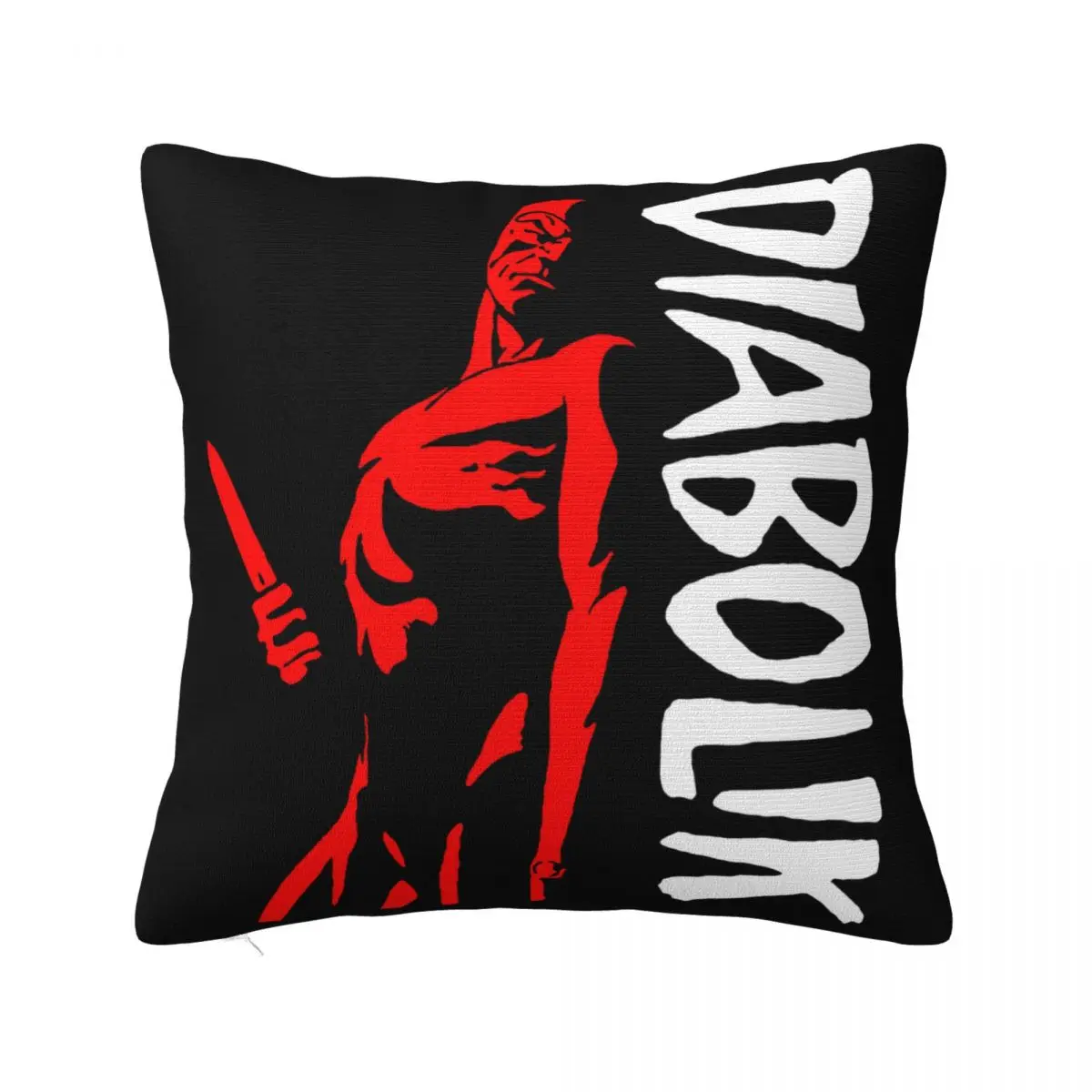 Unisex T- Maglietta Personalizzata Diabolik Fumetti Punk Crewneck Pride Gift Wholesale Present Western Style Pillow Case