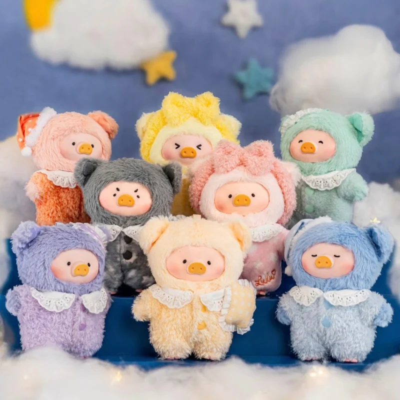 Toyzeroplus auténtico Can Pig Lulu Dream Series caja ciega llavero de felpa muñeco de peluche cara suave Linda figura Gashapon