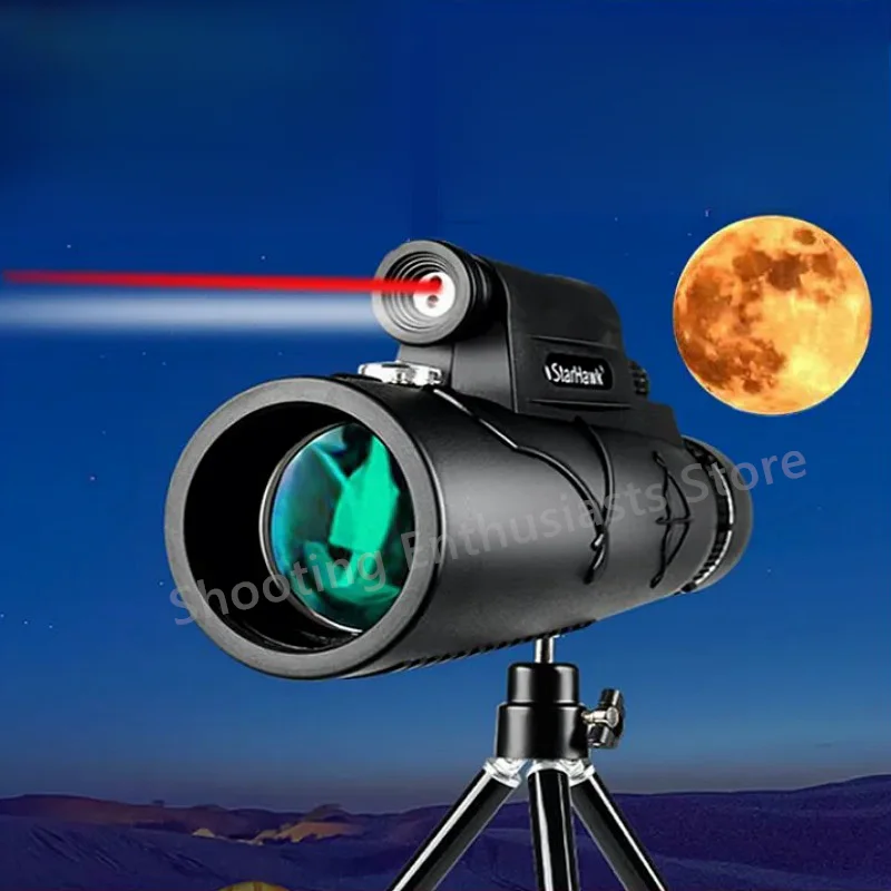 Remote Portable 50X60 Zoom High-definition Powerful Binoculars Professional Telescopes Monocular Low Night Vision Hunting