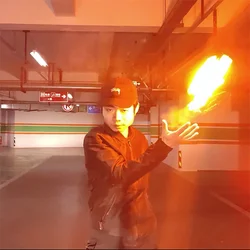 4 Flamethrowers Fire Magic Trick Stage Magic Fire Device Magia Magie Magica Magicians Prop Accessory Illusion Gimmick Tutorial