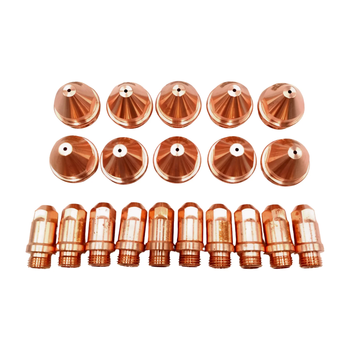 YGX-100 YK-100 YGX100A Plasma Cutting Torch Consumables 10PCS Electrode YGX100102 And 10PCS Nozzle YGX100103