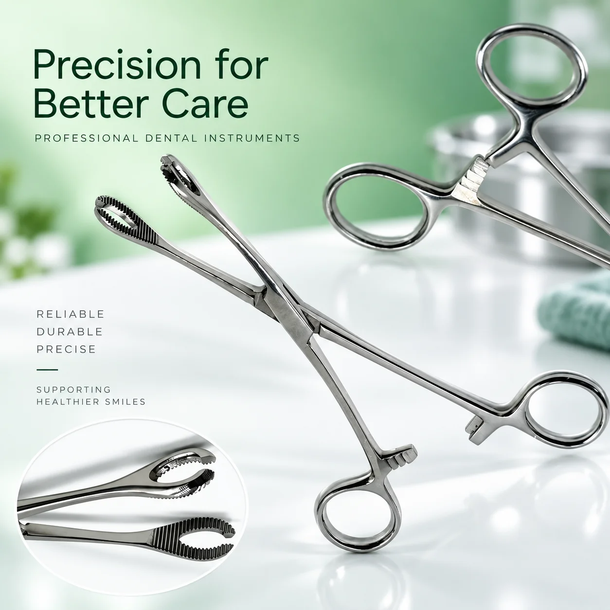 Straight Serrated Jaw Sponge Forceps 25cm Stainless Steel Surgical Holding Clamp for Medical Dental Clinic Clinical Practice Use