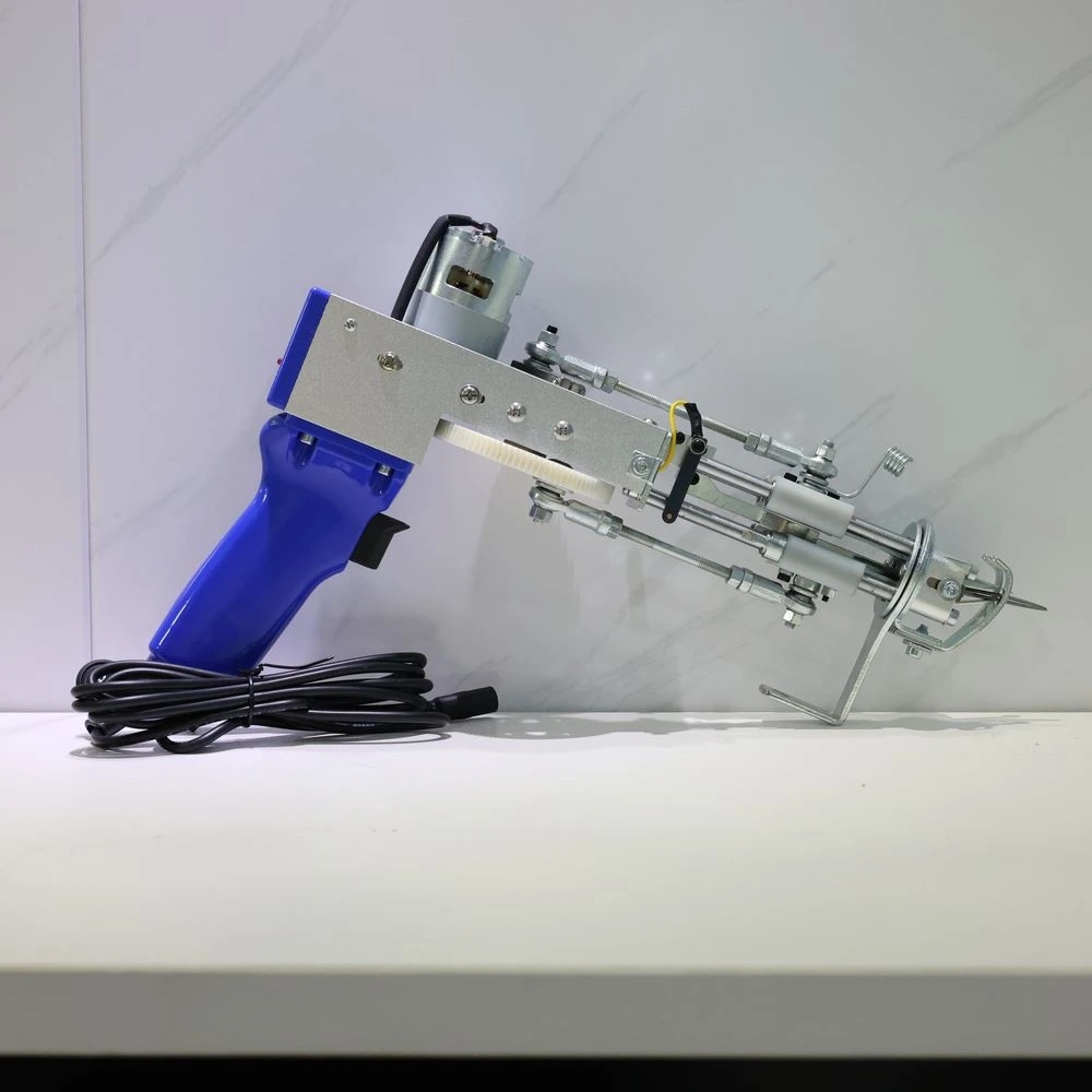 

2 In 1 Tufting Gun Cut Loop Rug Machine Electric Carpet Tufting Gun Handheld Dual Use High Speed Weaving Flocking Machine 220V