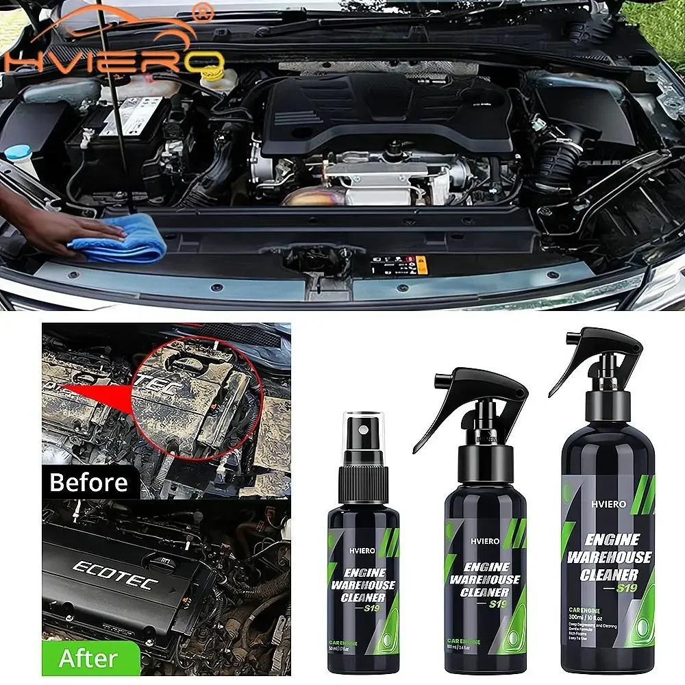 

50-300ML Automotive Engine Detergent Degreasing Concentrate Wipes Cleaning Cabin Effectively Maintains Component Refurbishment