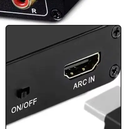Audio Extractor Converter With Digital Optical Coaxial 3.5mm For Smart TV Soundbar Home Theater System Tool  Accessory Accessory