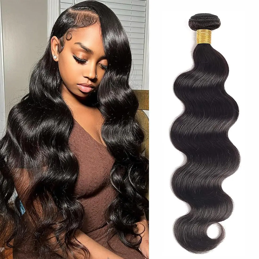 

Наборы натуральных волос Body Wave 14A 16A, 30-40 дюймов, 100% человеческие волосы, 3, 4, 5 пучков, для наращивания, для женщин