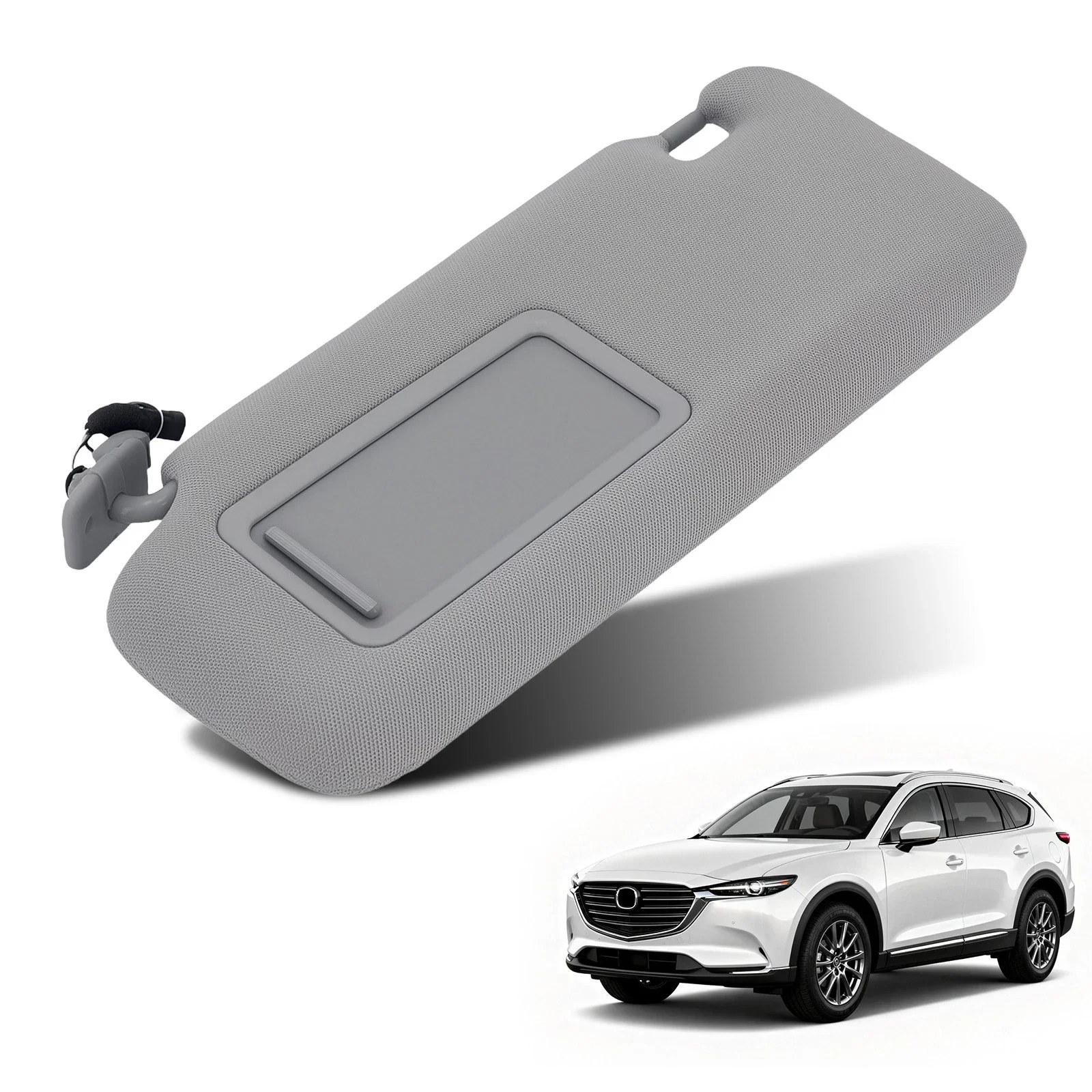 OEM# TDY1-69-320, TD11-69-320D-75 Car Interior Front Matrro Sun Visor W/Mirror For Mazda CX-9 2010 2011 2012 2013 2014 2015