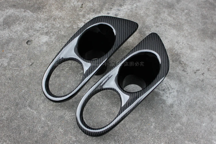 Fit for BMW E46 M3 retrofit surround carbon fiber fog light frame paired