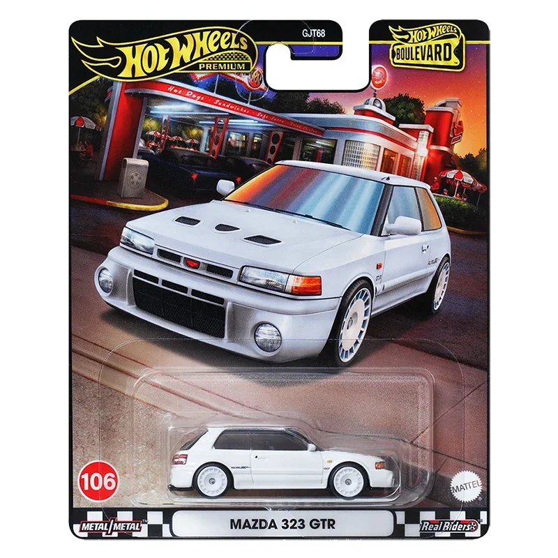 5 PACK Case Y Hot Wheels Premium Boulevard Miniatures Car Hoteelws Model Car Hotweheels 1/64 Hotwheels Vehicle Model Scale GJT68